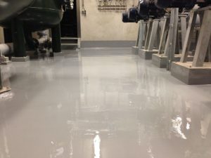 vloeistofdichte vloer