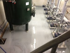 vloeistofdichte vloer