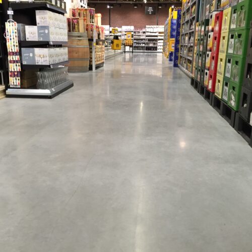 Nieuwe betonvloer gepolijst Veghel