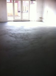 Microcement vloer nieuwbouw