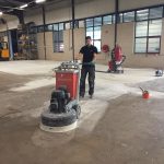 Beton schuren en impregneren