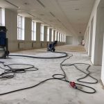 Lijmresten verwijderen Rotterdam 600 m2 Best Vloerrenovatie Best Building Service B.V.