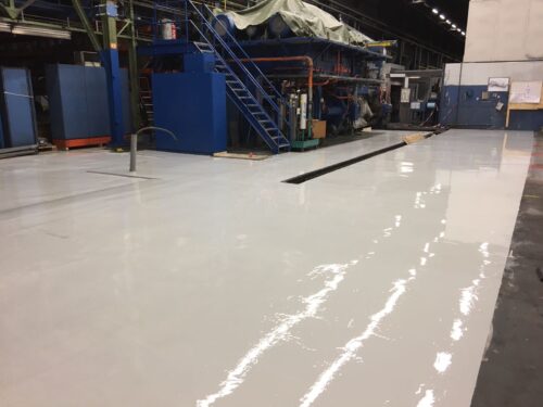 Coatingvloer Harderwijk 200 m2