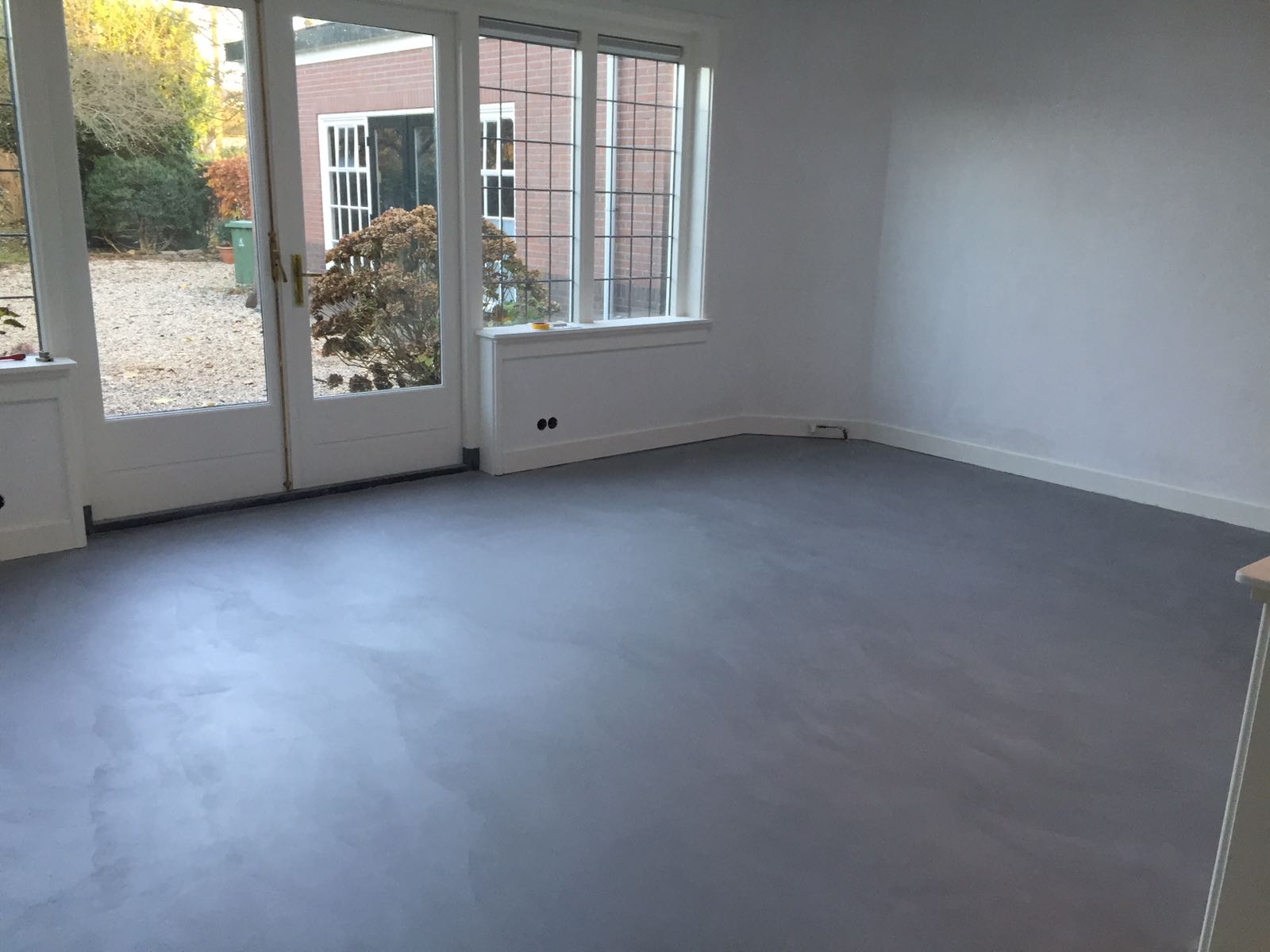 Microcement Maarssen 40 m2 Best Vloerrenovatie Best Building Service B.V.