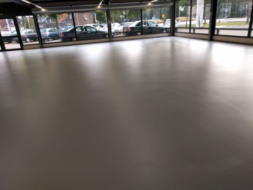 Betonvloer impregneren (coaten) epoxy coating