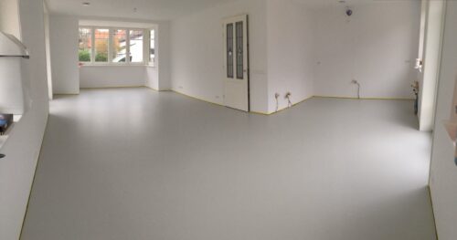 Quartzline PU gietvloer verfraaid woning in Baarn