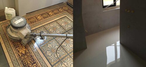 Gietvloer op tegelvloer – vloer gieten op tegels
