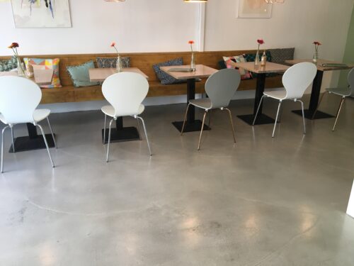 Cementgebonden gietvloer Eerlijk Amsterdam