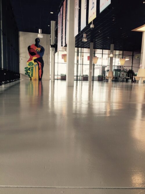 Coatingvloer ROC van Amsterdam