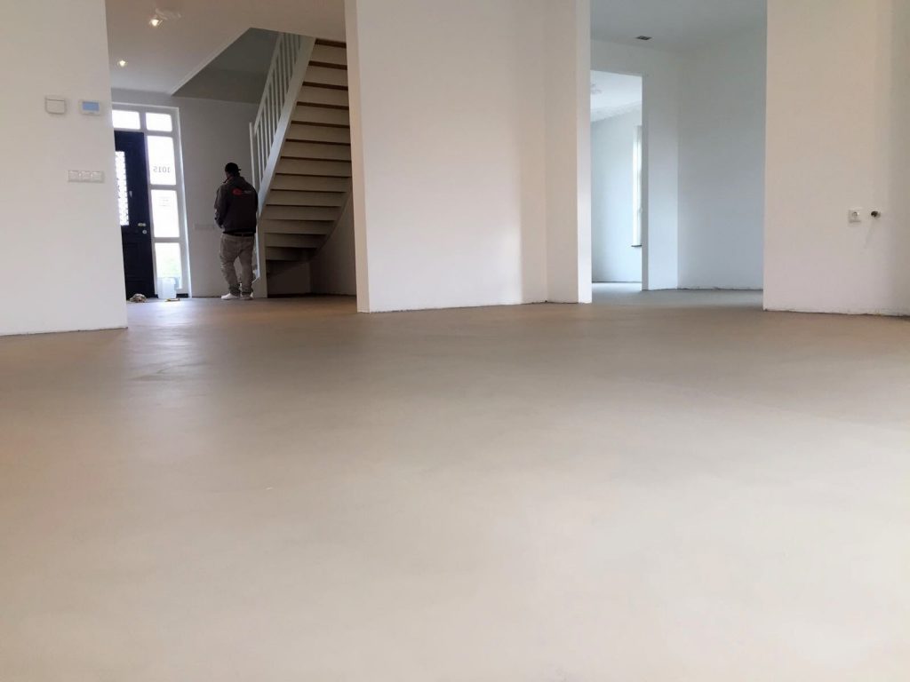 Microcement vloer Rijswijk