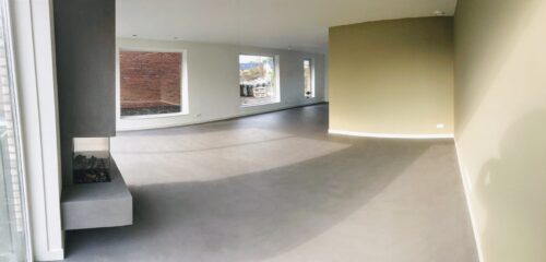 Microcement schouw en vloer