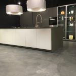 Microcement vloer keukenzaak Assen