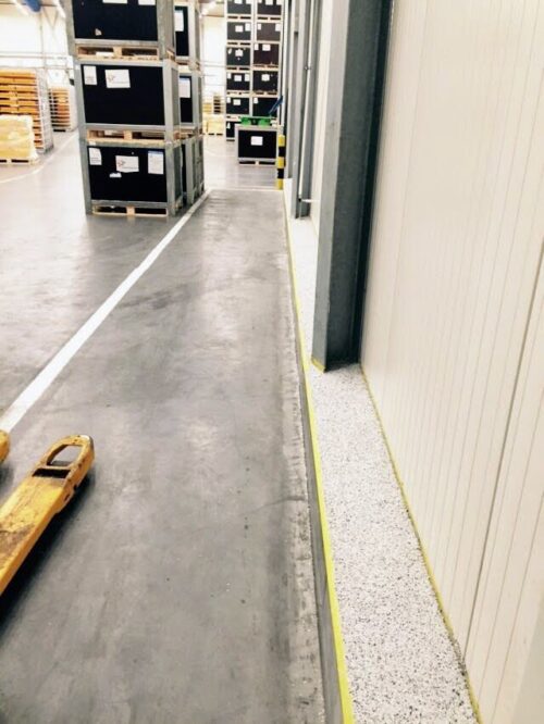 Aanrijbeveiliging magazijn Wolvega