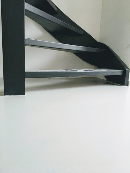 PU gietvloer in woonhuis Rotterdam
