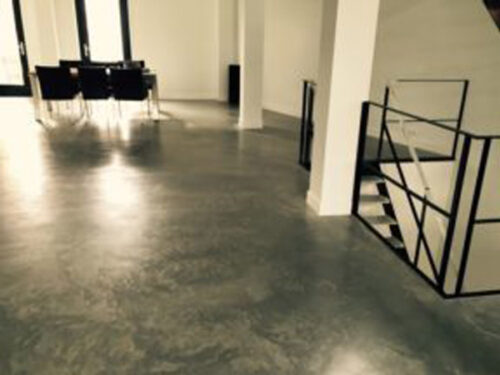 Gerenoveerde betonvloer in Den Bosch weer zo goed als nieuw