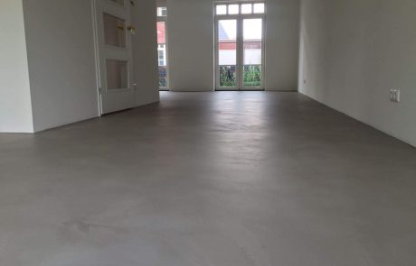 Vloer met betonlook