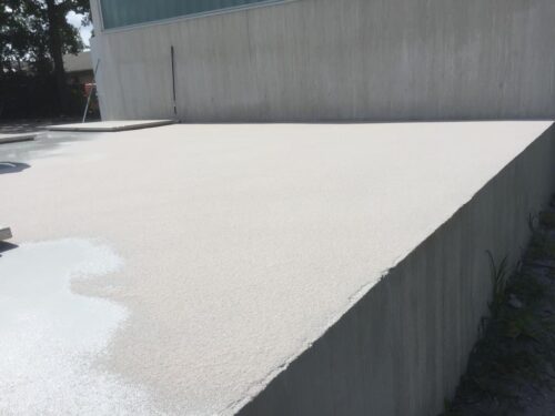 Waterdichte vloer met kristalkwarts