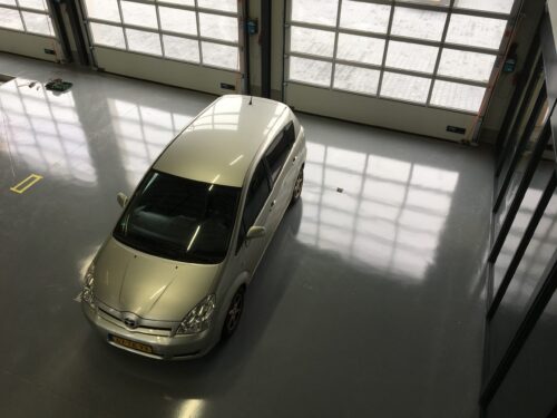 Coatingvloer garagebedrijf Hengelo