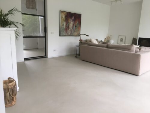 Sterk en flexibel product: microcementvloer Rotterdam