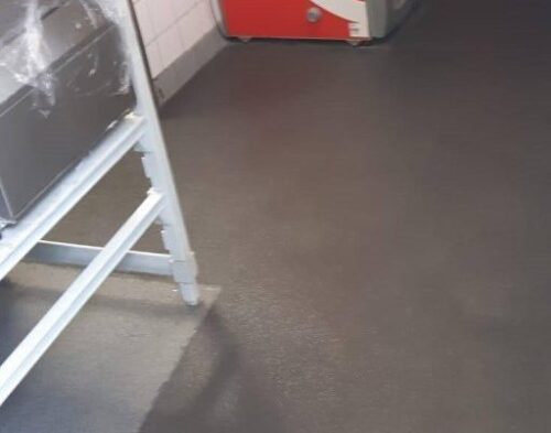 Industriële horecavloer op maat