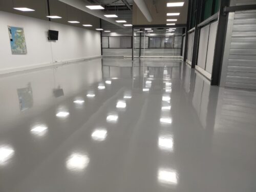 ESD coatingvloer distributiecentrum Wijchen