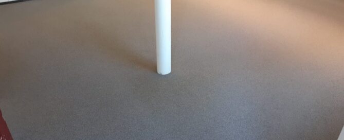 Hygiënische PMMA vloer