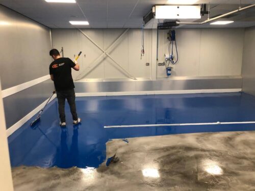 Epoxy coating: sterke industrievloer voor aantrekkelijke prijs