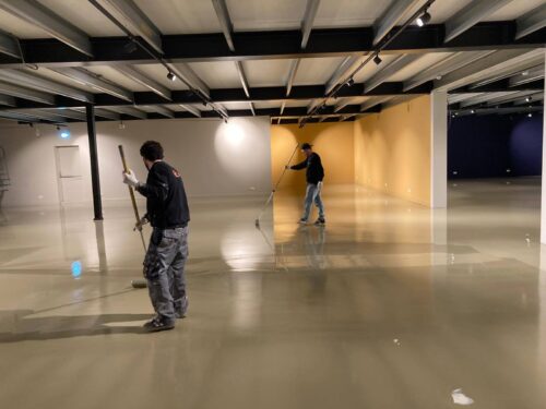 Watergedragen epoxy coatingvloer Oudewater