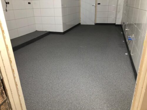 HACCP vloer aanbrengen viszaak Middelburg