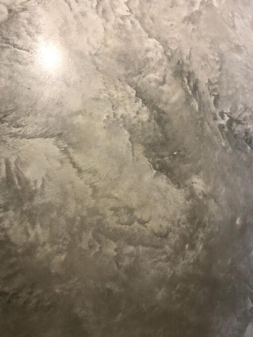 Betonvloer woning Bussum polijsten tot korrel 800