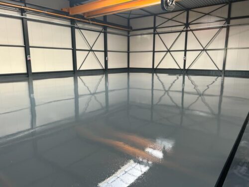 Watergedragen epoxy coatingvloer Spijkenisse