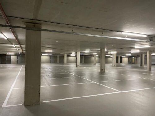 PMMA vloer parkeergarage Amersfoort