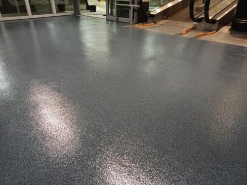 PMMA vloer parkeergarage Jumbo Scheveningen