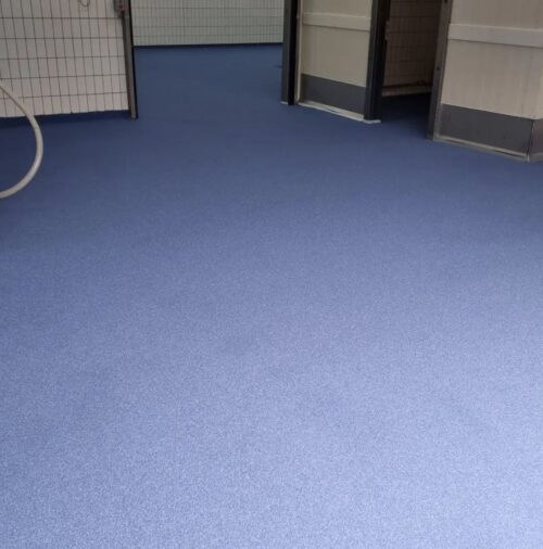 Vloeistofdichte vloer vishandel Urk