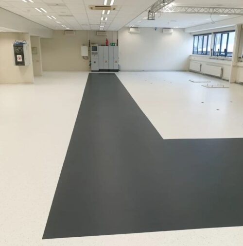 Coatingvloer met flakes Bunschoten