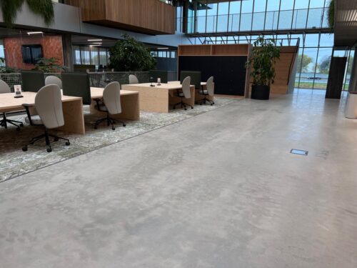 Met juiste afwerking blijft een betonvloer jarenlang mooi