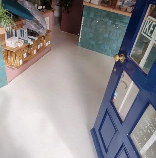 Vloer bakkerij Utrecht renoveren