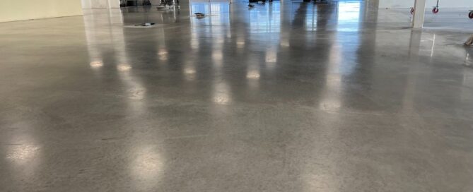 gevlinderde betonvloer