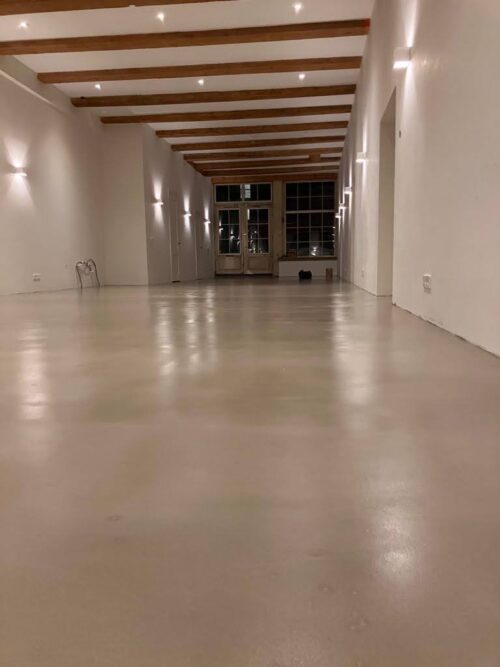 Cementgebonden gietvloer Amsterdam
