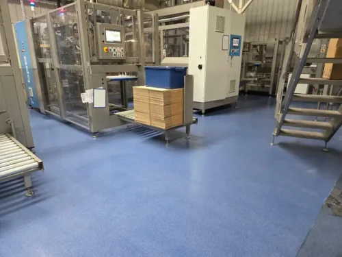 Renovatie fabrieksvloer Waalwijk – dierenvoeding