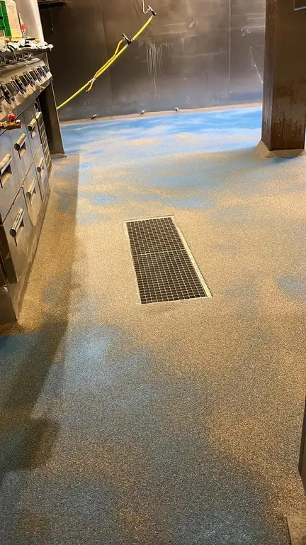 PU cement vloer voor restaurant in Amsterdam - aanbrengen PU-cement